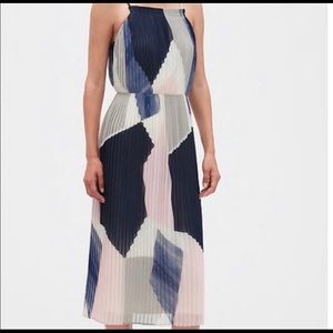 New Banana Republic Pleated Dress